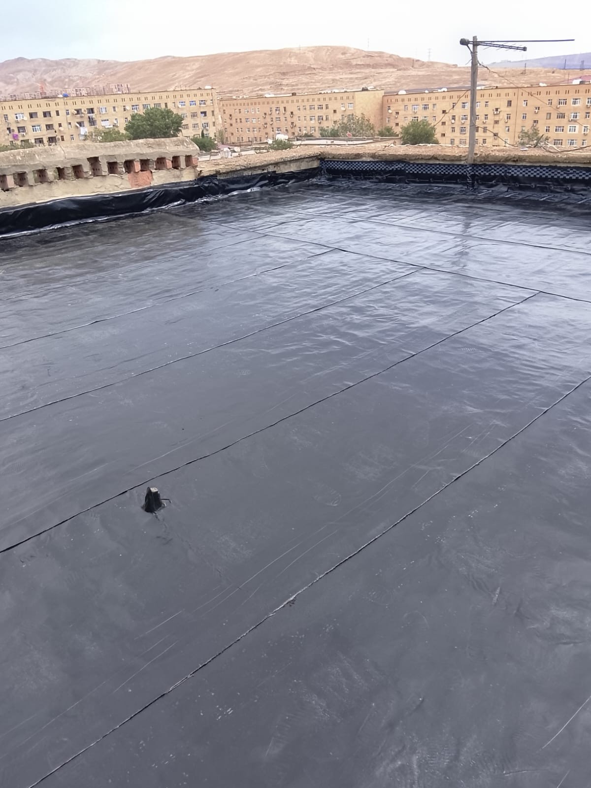 Qaradağda infrastruktur yenilənir - FOTOLAR